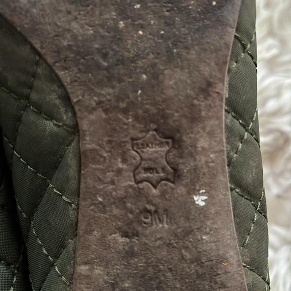 GUC Tory Birch Quilted Ballet Flats 9 - Picture 8 of 8